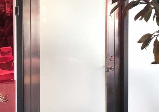 stainless steel profile door