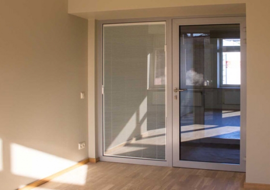 Aluminium doors for the Latvijas Gaze
