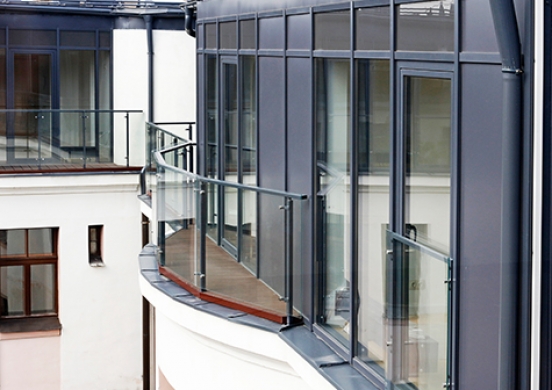 Aluminium facades