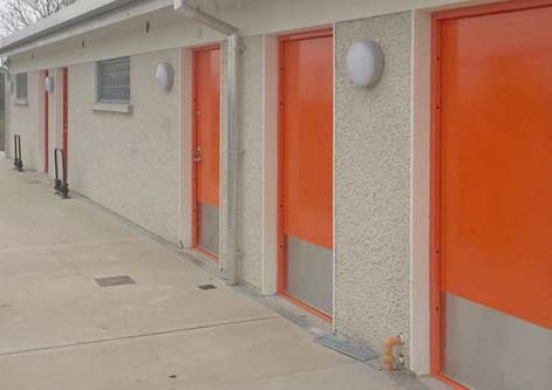 Sports changing rooms