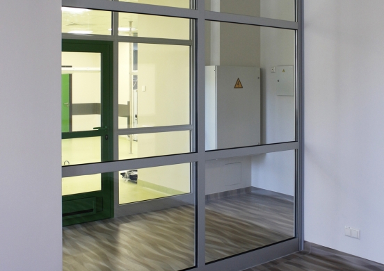 aluminium partition walls