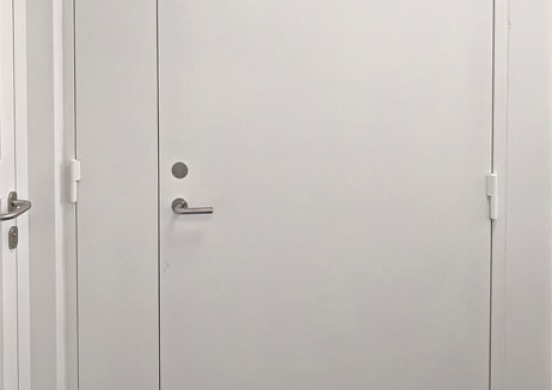 steel door